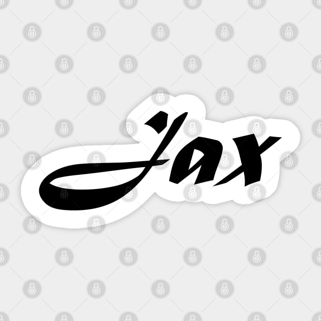 JAX Sticker by mabelas